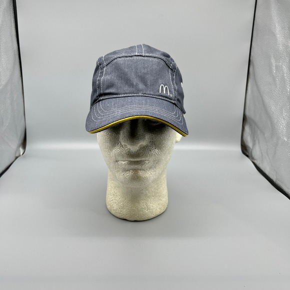 McDonalds Timeless Elements Hat Cap Adjustable Gray Employee Uniform - Picture 1 of 9